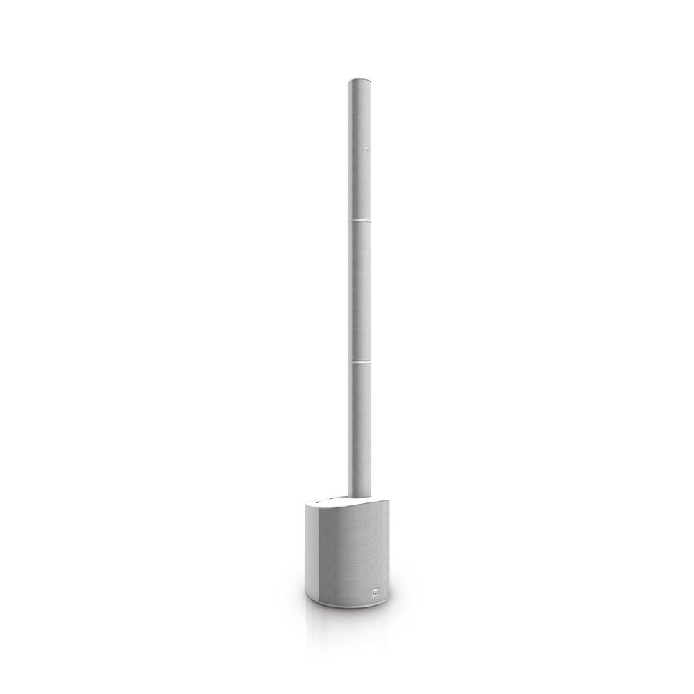 LD Systems MAUI-5 GO, hvit, alt-i-ett høyttalersystem m/mikser