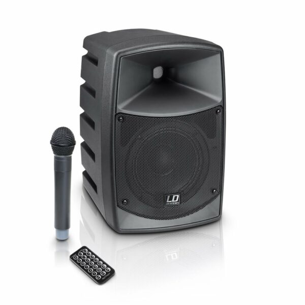 Roadbuddy 6, mobil PA, m/MP3, Bluetooth & håndholdt mikrofon