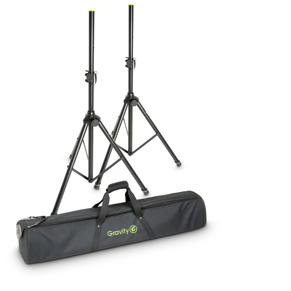 Gravity SP 5211 SET1 høyttalerstativ 2 stk. inkl. bag