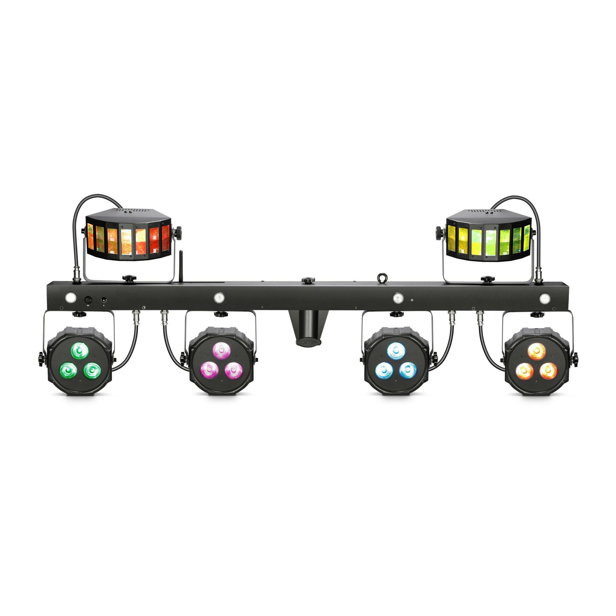 Cameo Multi FX bar EZ, strobe, derbies og spotlys