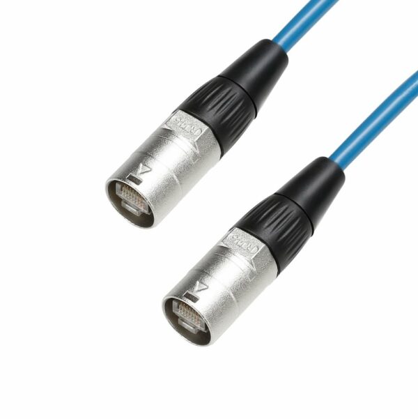 Cat5e kabel RJ45 til RJ45 m/ethercon, 1 mtr