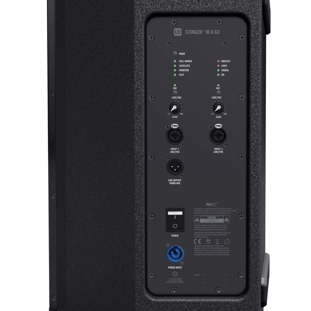 LD Systems Stinger 10A G3, 10" aktiv høyttaler, 300w RMS - Bilde 2