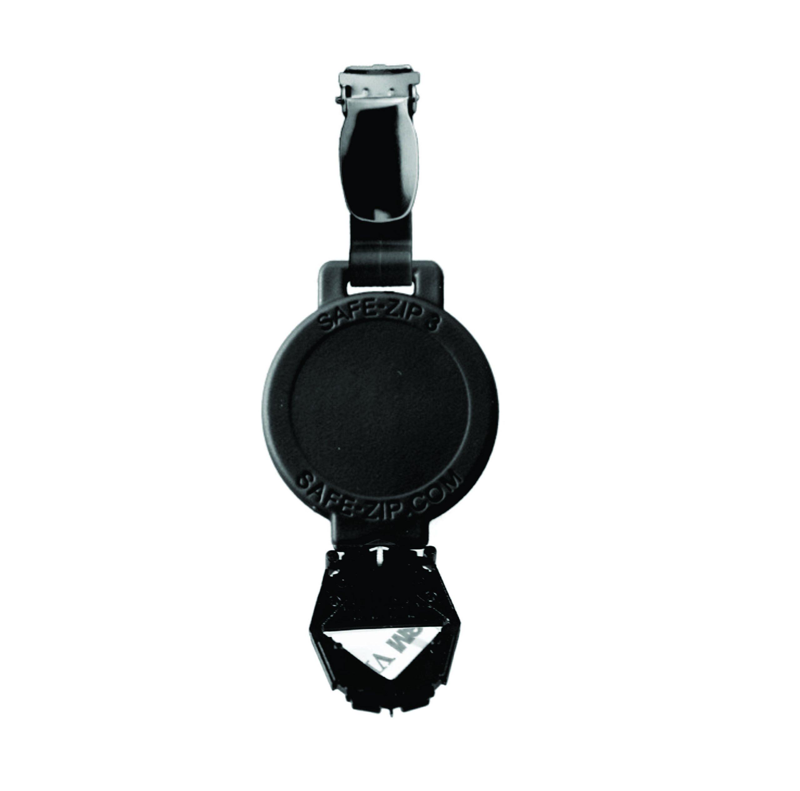 Safe-Zip 3.2 Jojo, svart med tape-feste - 10 pk