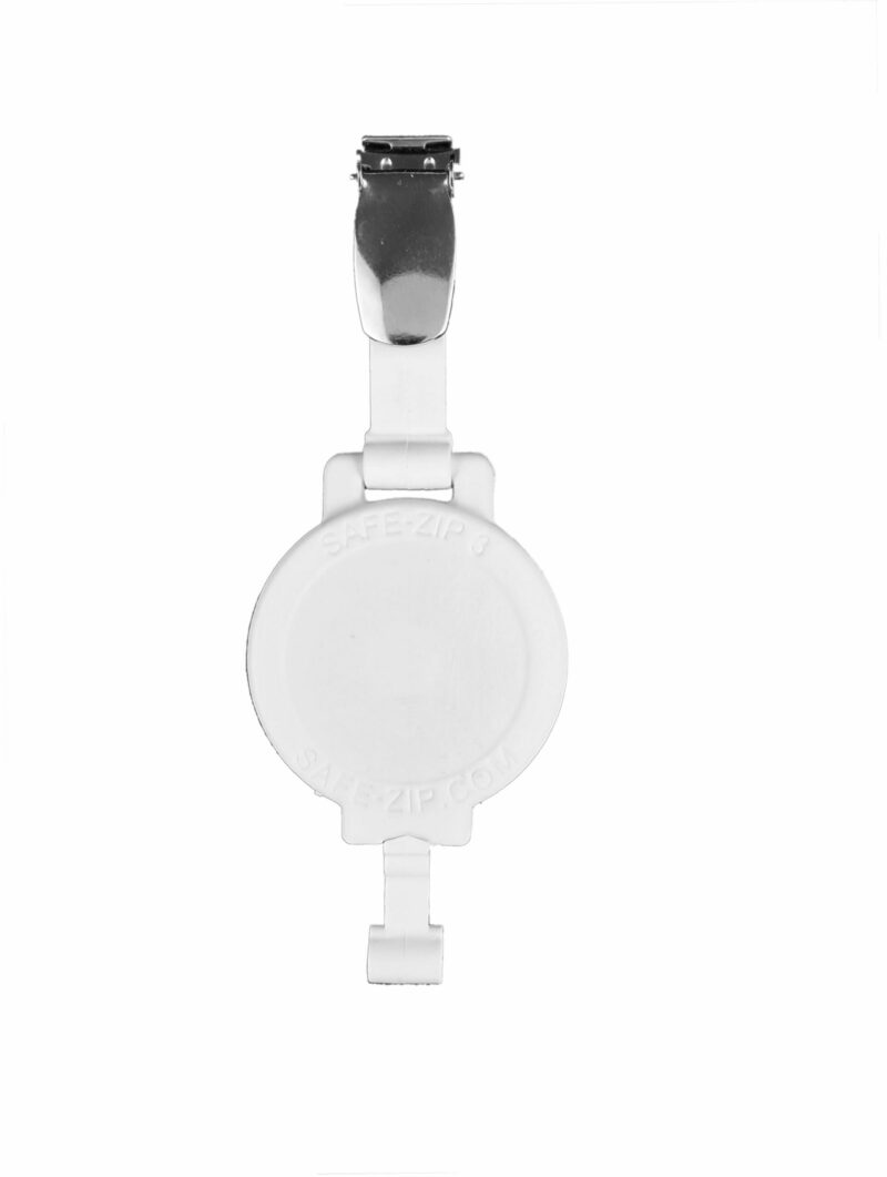 Safe-Zip 3.5 Jojo, hvit med kombi-krok - 10 pk
