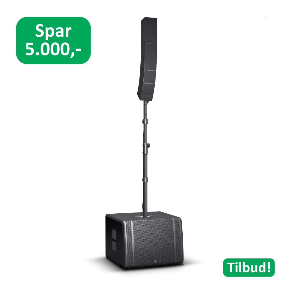 LD Systems CURV 500 TS - Compact Touring Array System