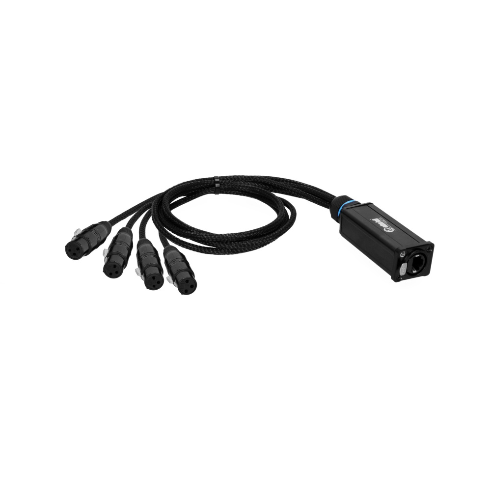 4Star CATBOX XF5, CAT via balansert XLR, CAT6 til xlr hun - Bilde 2