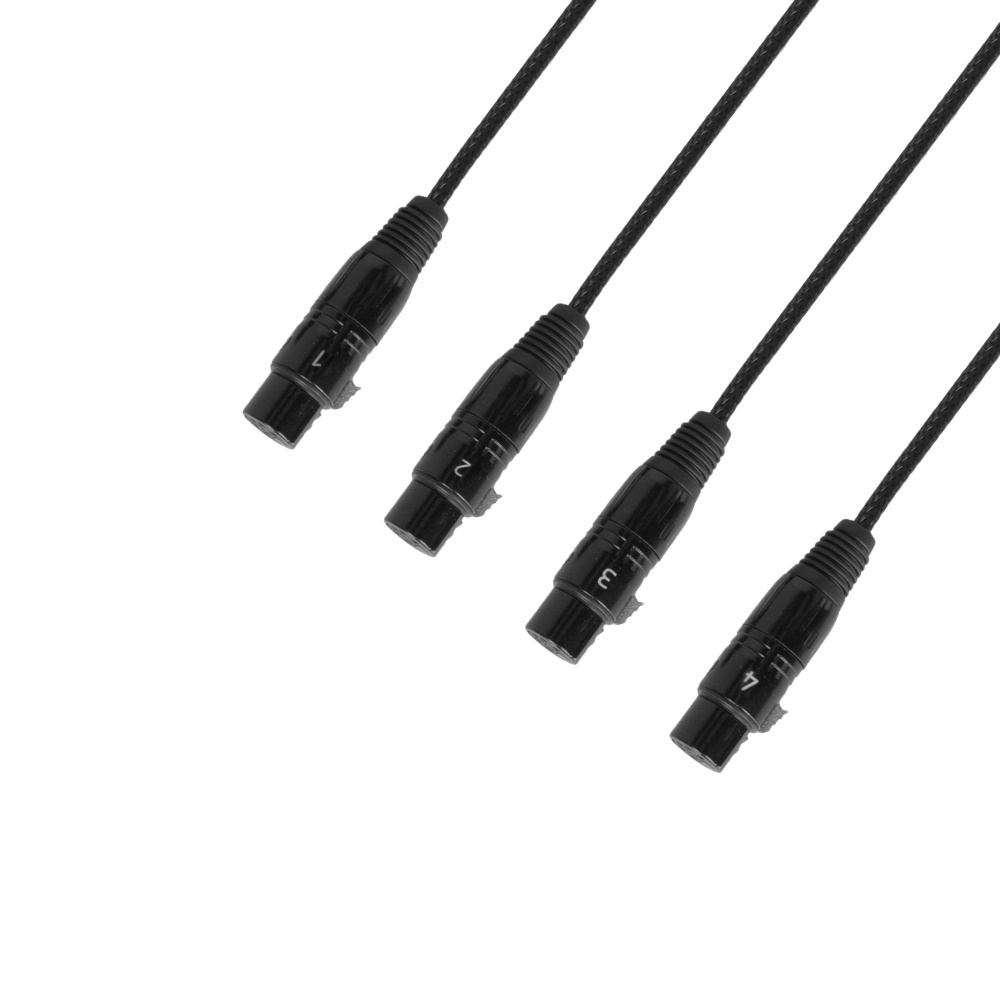 4Star CATBOX XF5, CAT via balansert XLR, CAT6 til xlr hun - Bilde 3